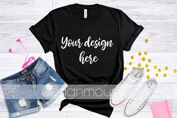 Bella Canvas Print and Demand Mock Up 