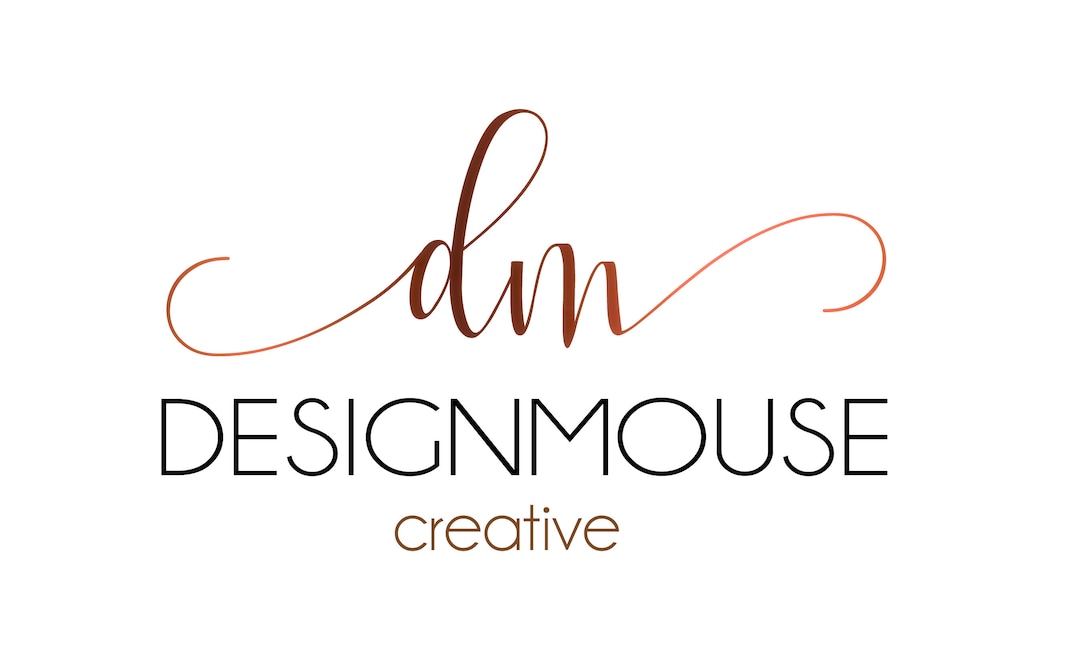 Custom Modern Logo, Copper Logo, Business Logo, Branding Logo, Logos