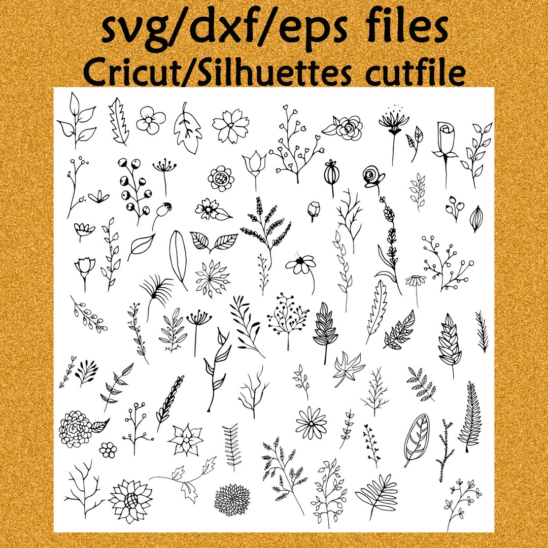 SVG File Cricut File Cutfile Silhuettes File Svg Dxf Eps Files Cutting ...
