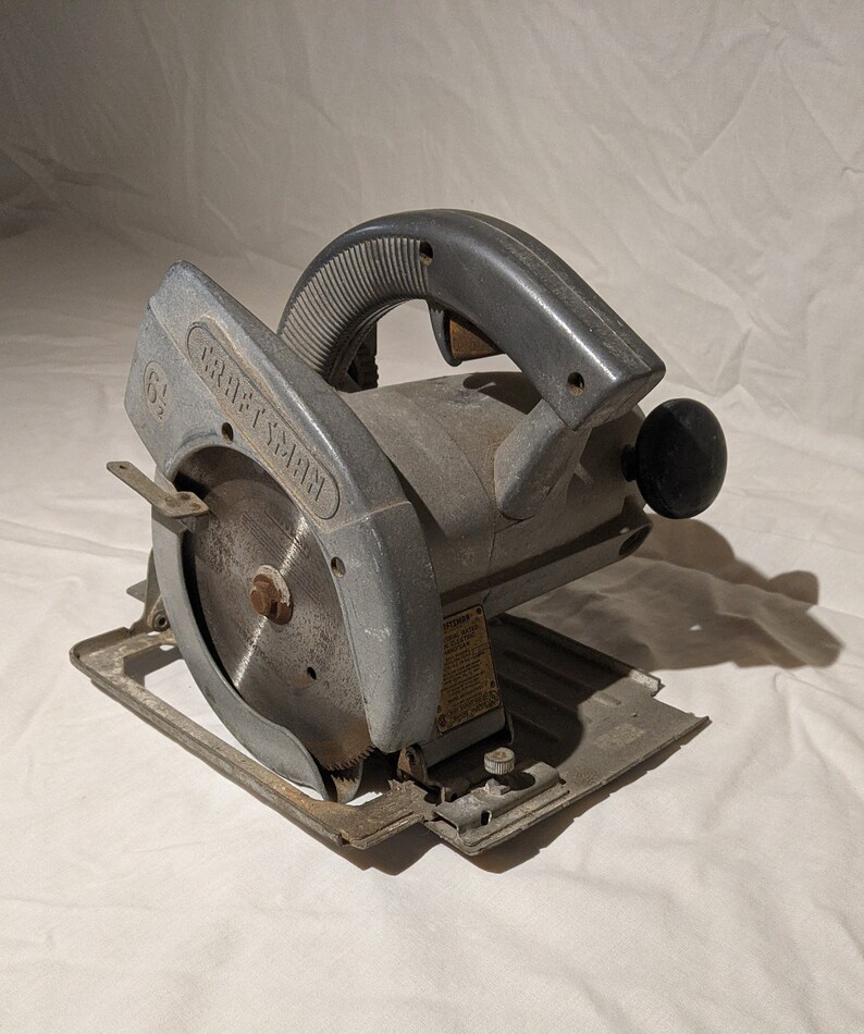 Vintage Craftsman Circular Saw Etsy