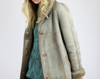 sheep lined jacket