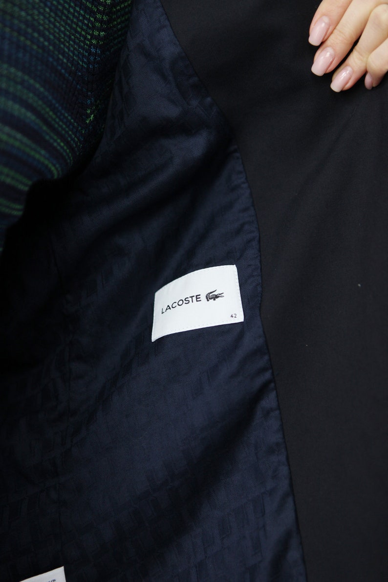 Lacoste Casual Blazer Jacket in Navy Blue size M