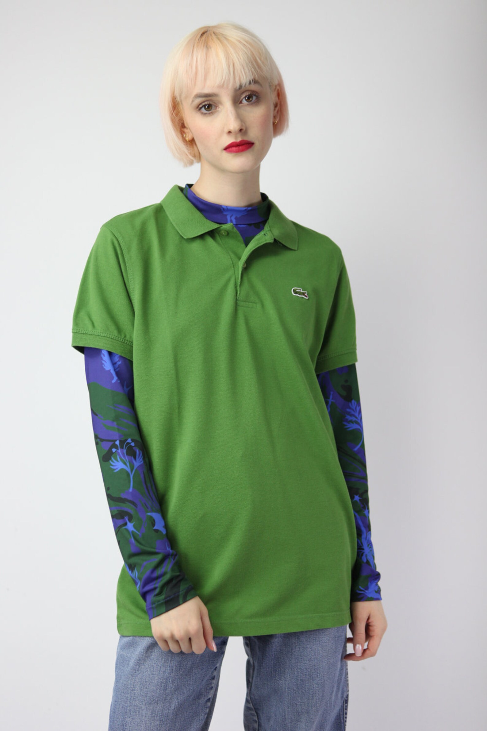 lacoste polo shirt vintage