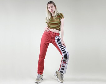 adidas side button pants mens
