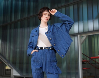 Denim Suit - Etsy