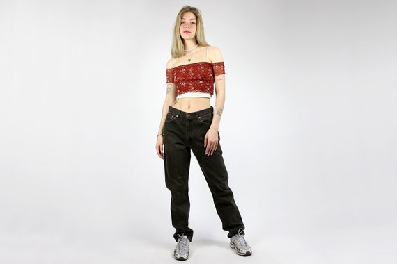 Vintage 90s Levis 521 High Waist 