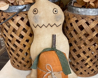 Ghost with Pumpkin