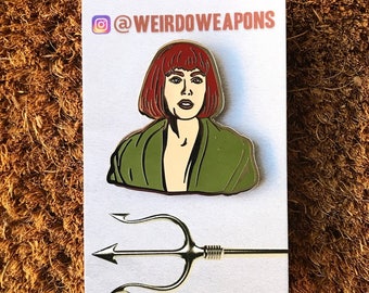 The Big Lebowski enamel pin - Maude Lebowski