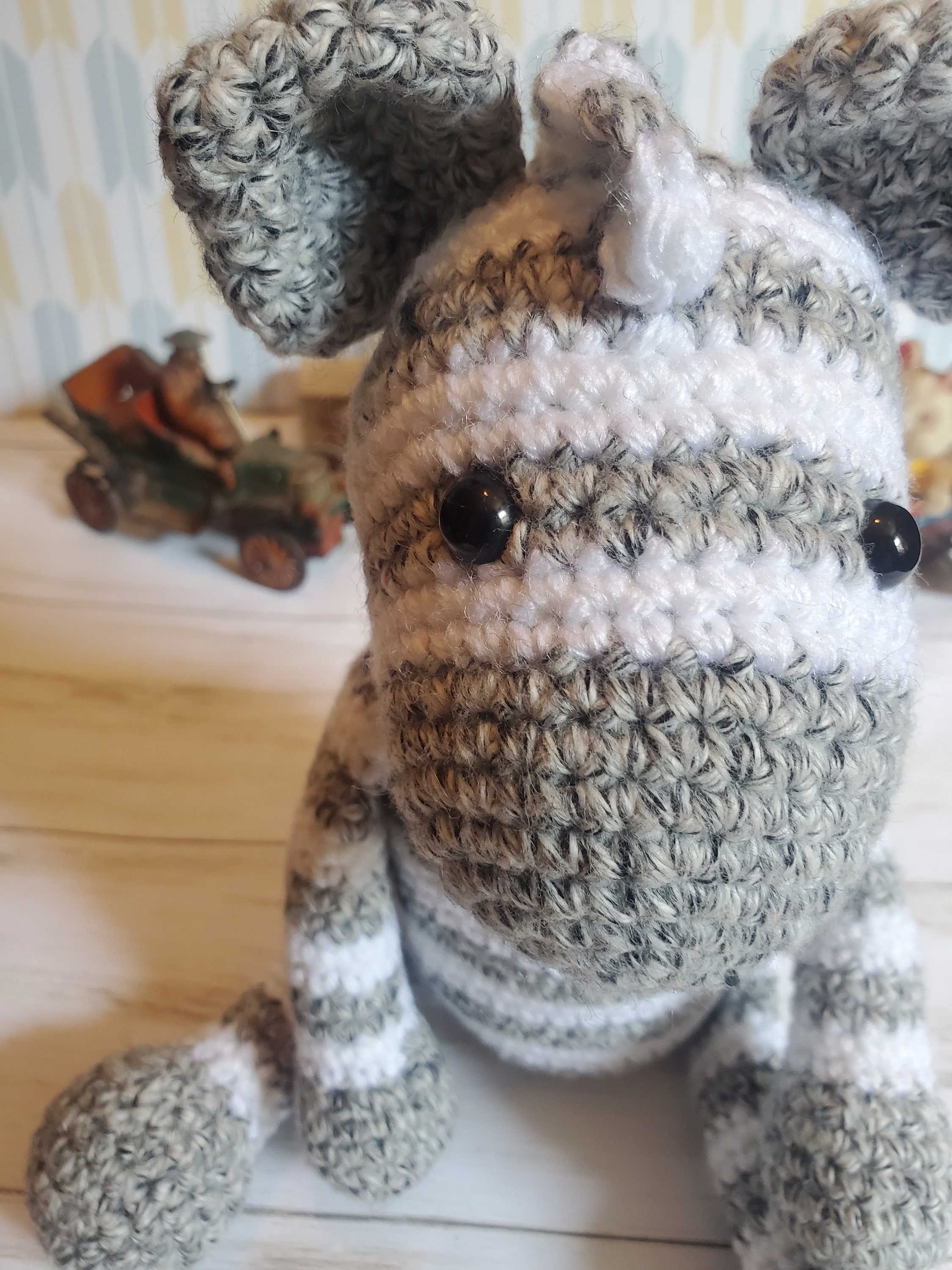 Crochet Zebra Amigurumi stuffed animal stuffy pretend play Etsy