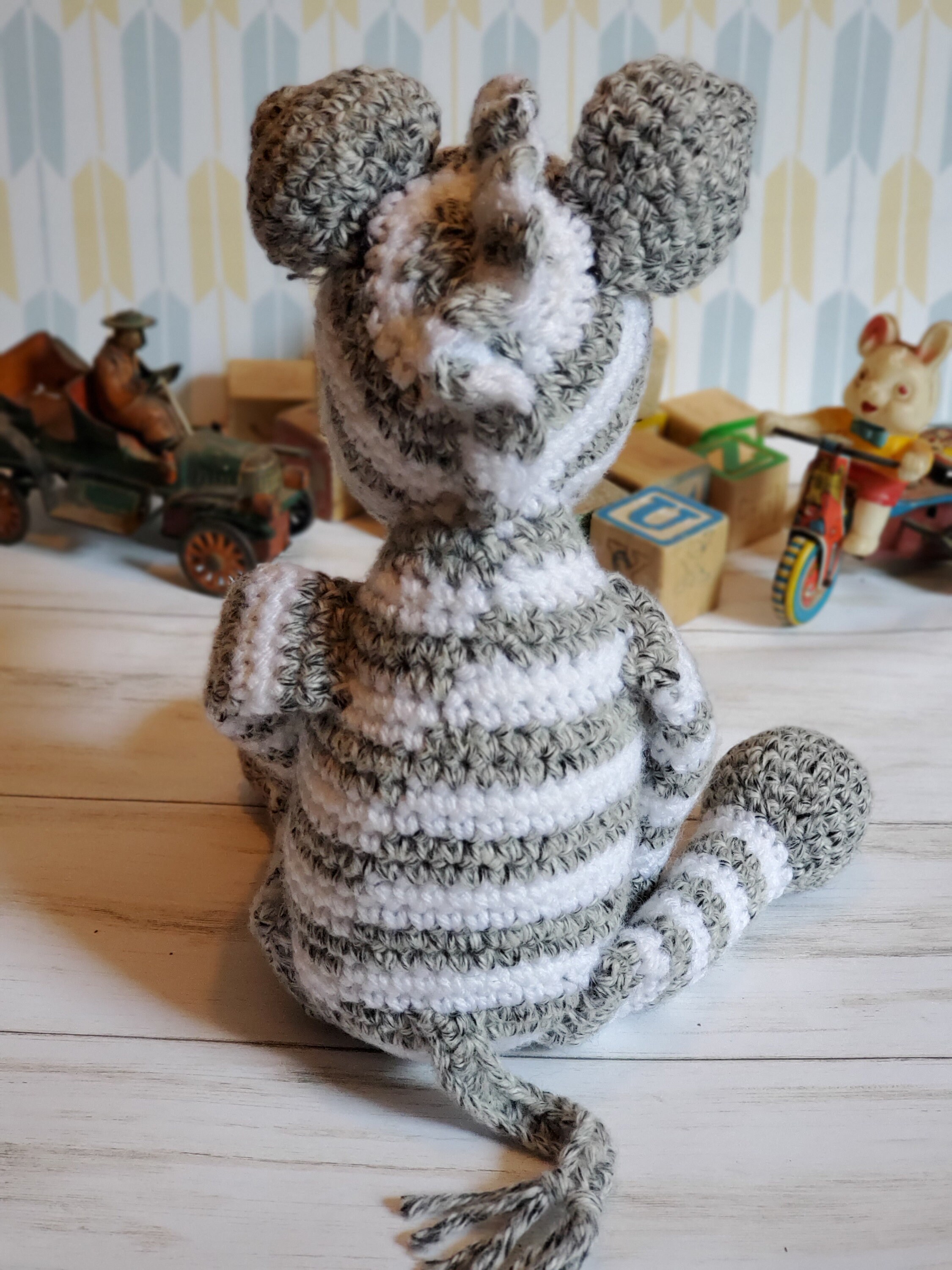 Crochet Zebra Amigurumi stuffed animal stuffy pretend play Etsy