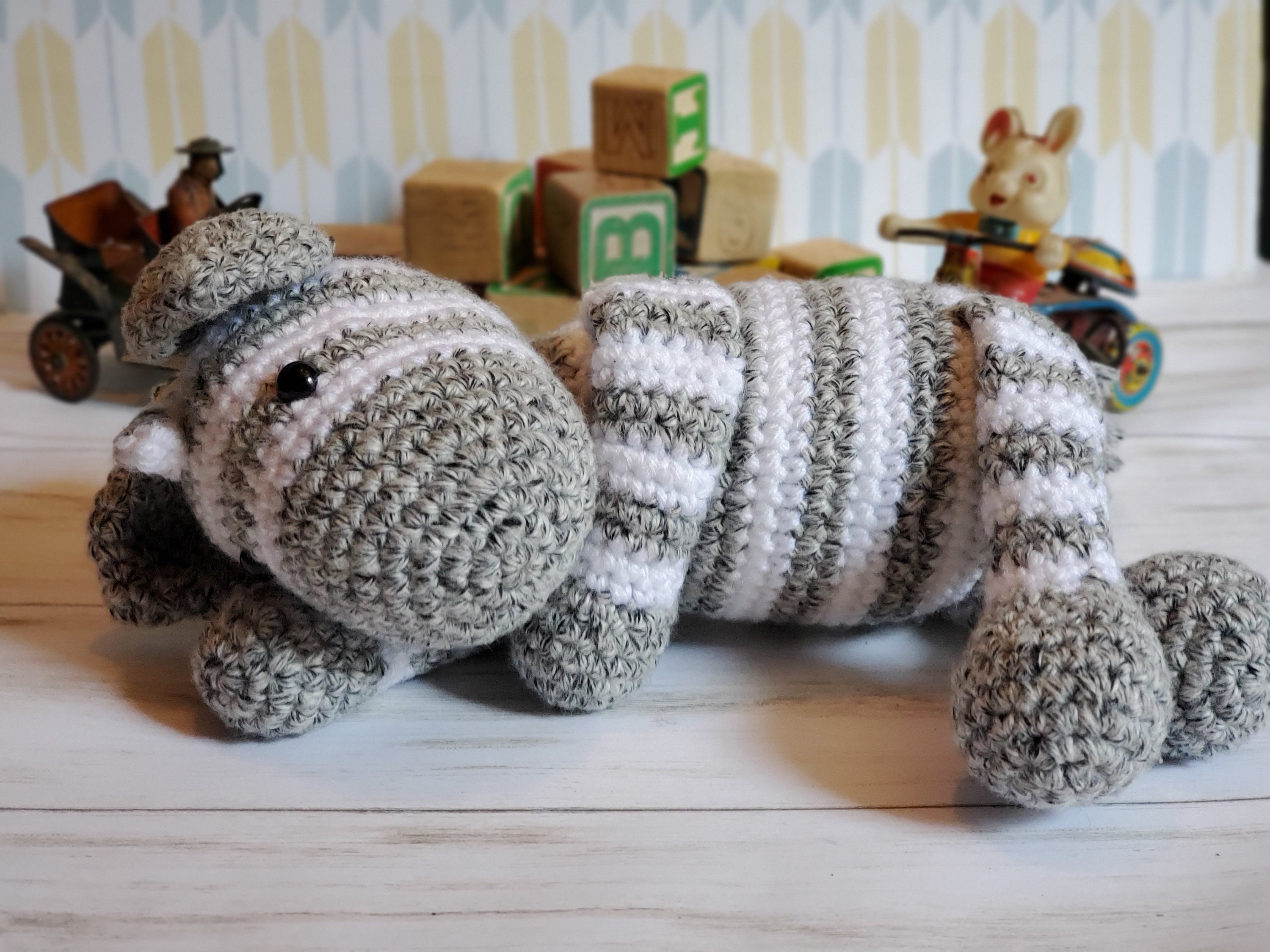 Crochet Zebra Amigurumi stuffed animal stuffy pretend play Etsy