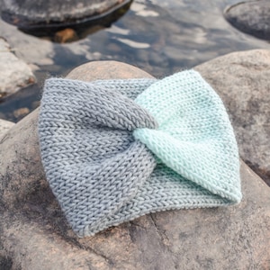 Knit Twist Headband: Winter Ear Warmer, Gifts for Her
