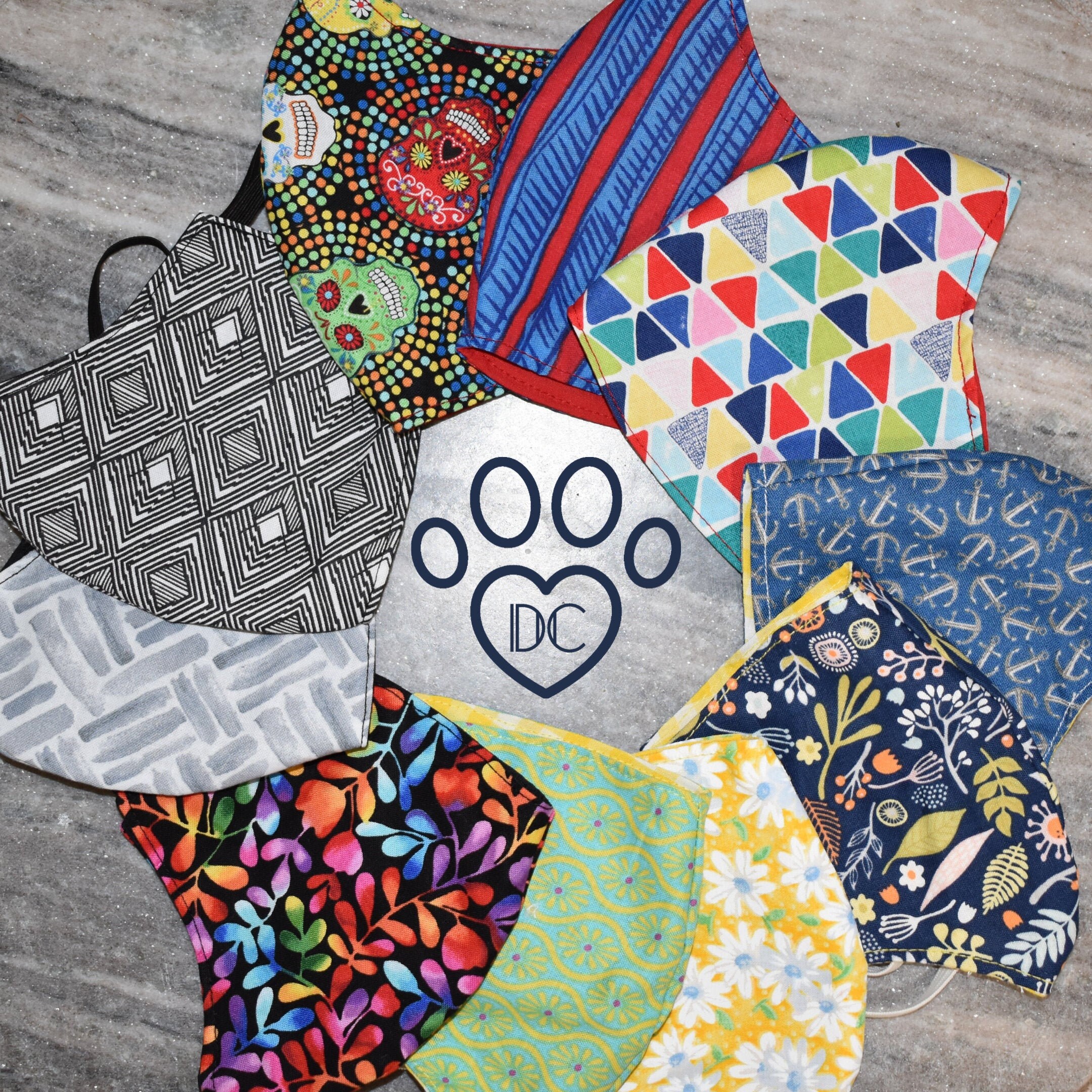 Face Mask, Reversible, Reusable, Washable - The Custom Collection