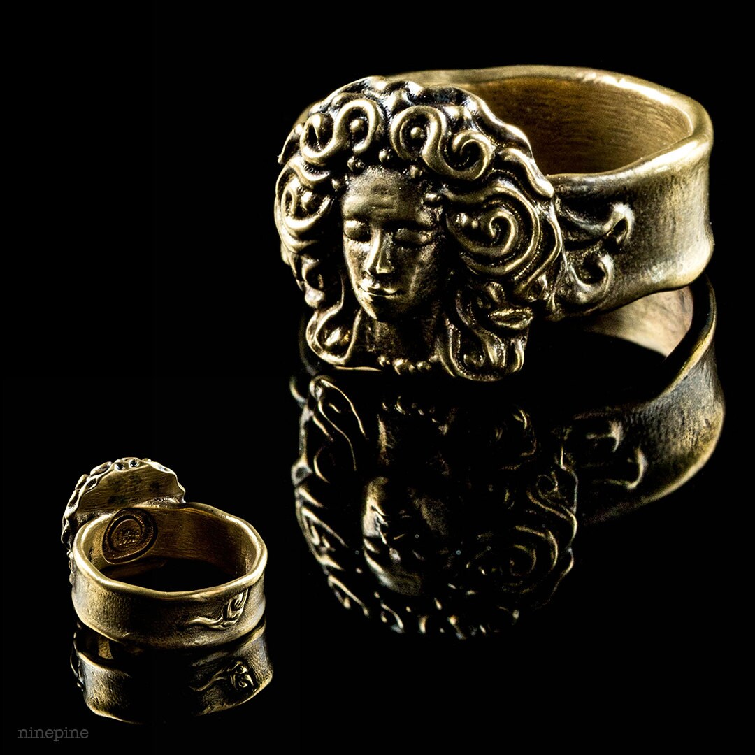 Bronze ring bronze statement ring bronze ring women bronze Etsy