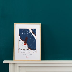 Affiche A4 Ouessant papier 300g