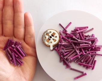 Mechas moradas para lámparas de aceite, de larga duración, sin humo ni olor, de parafina ortodoxa.