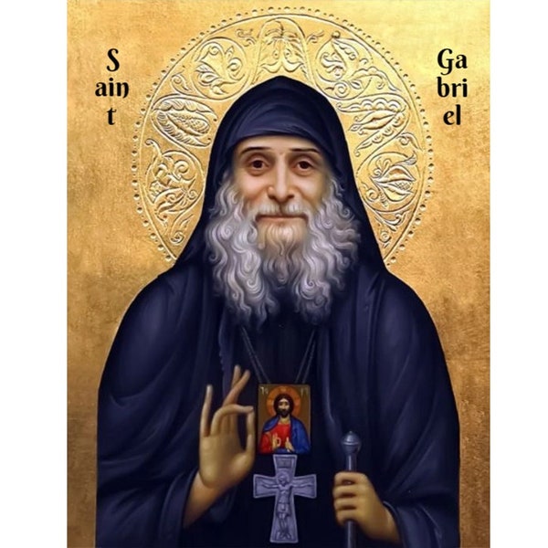 St. Gabriel of Icon Etsy