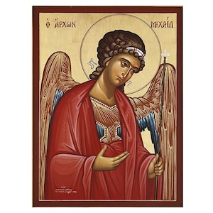 Archangel Michael Icon, Saint Michael, Holy Michael the Guardian Angel, Archangels of the Lord, Saint Michael the Taxiarch, Archangels Icon