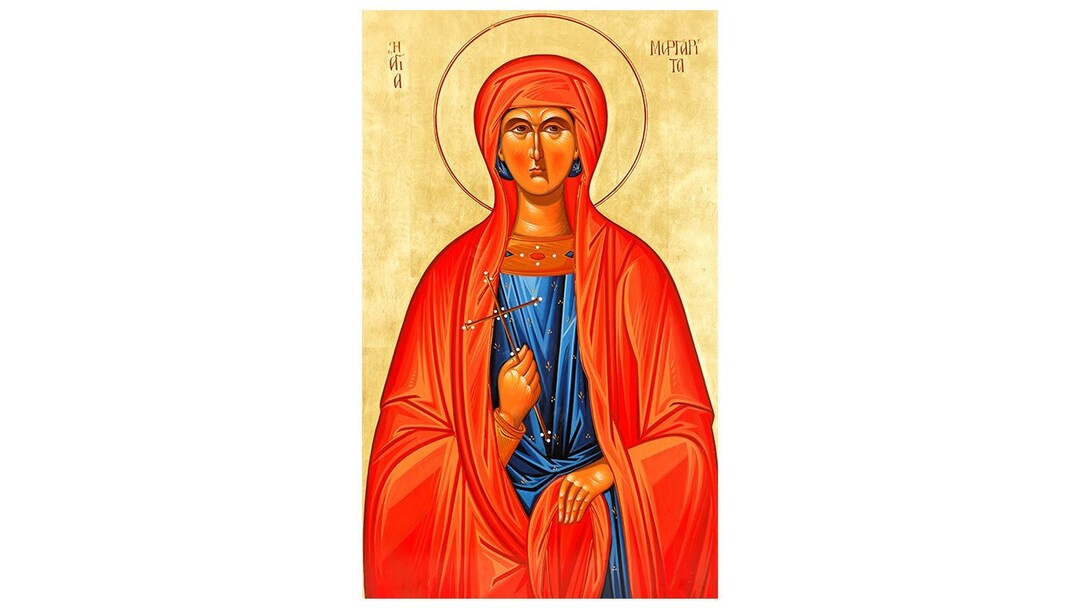 Saint Margaret of Antioch Orthodox Icon, Saint Margaret the Virgin, St ...
