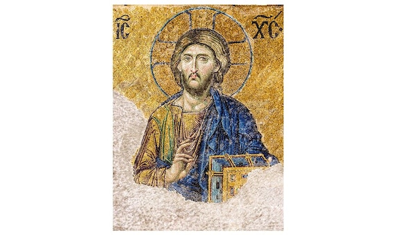 ロシア正教 金属板イコン キリストの生涯図 19世紀宗教的アート 金属