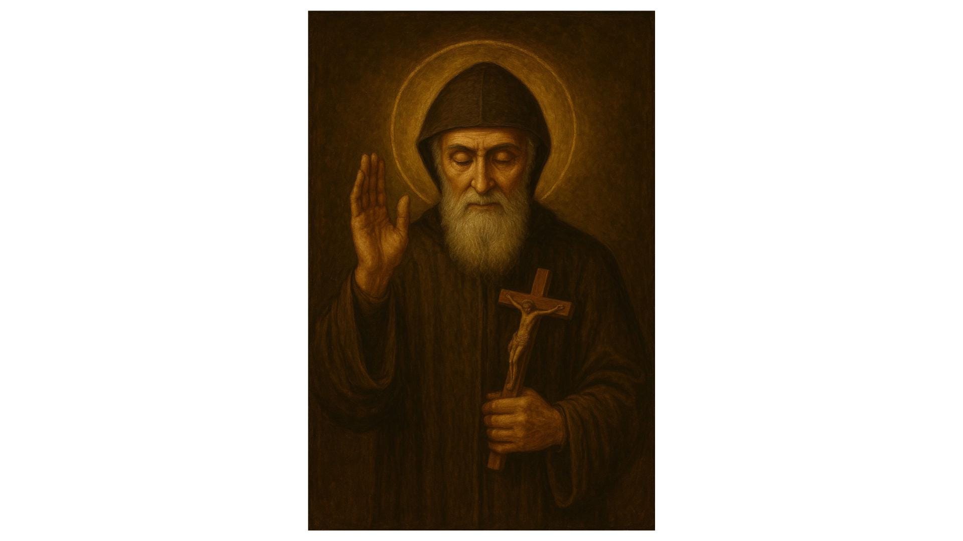 Saint Sharbel, Saint Charbel of Lebanon, Mar Charbel Makhlouf, Lebanese Saints, Religious Icons, Roman Catholic Monks, Catholic Icon
