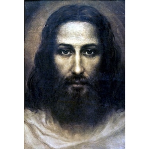 Jesus Face Shroud of Turin Real Face of Jesus Christ Jesus - Etsy