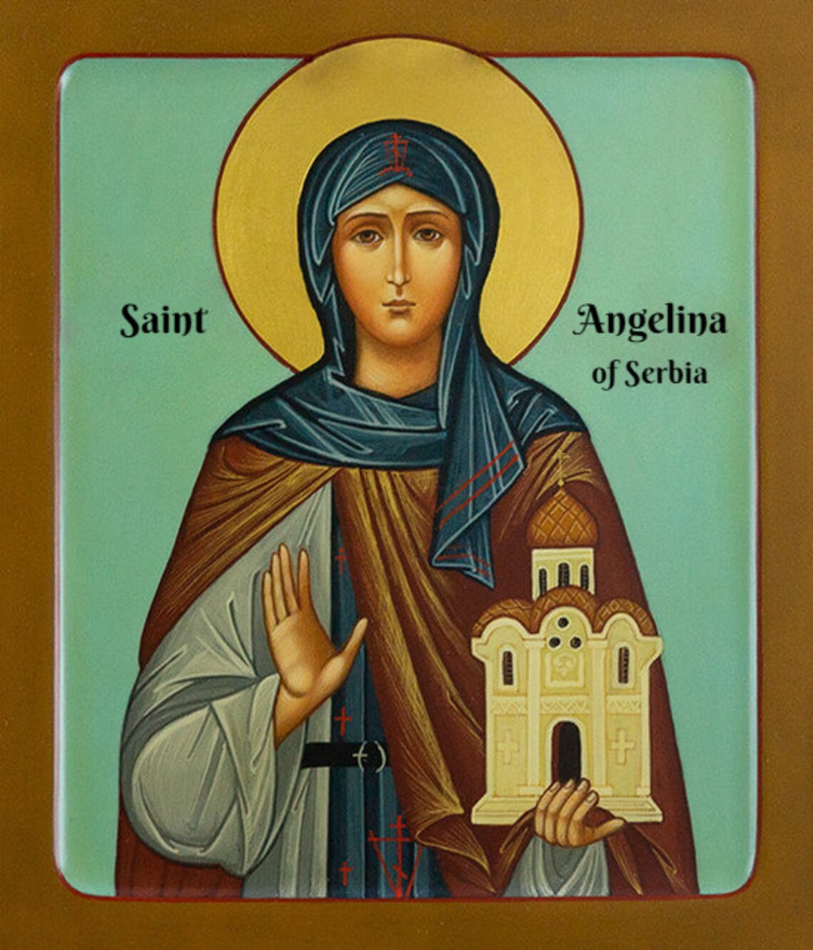 Heilige Angelina Brankovic von Serbien Ehrwürdige Mutter | Etsy