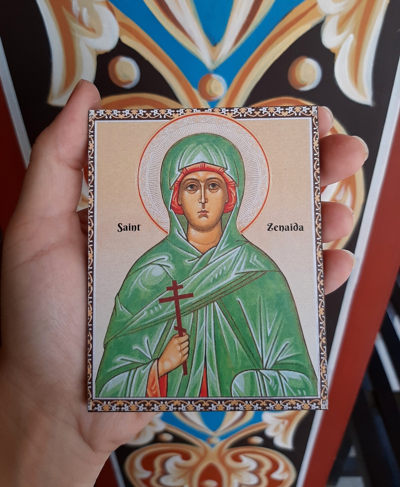 Saint Zenaida of Tarsus Saint Zenaide Orthodox icon Eastern Etsy