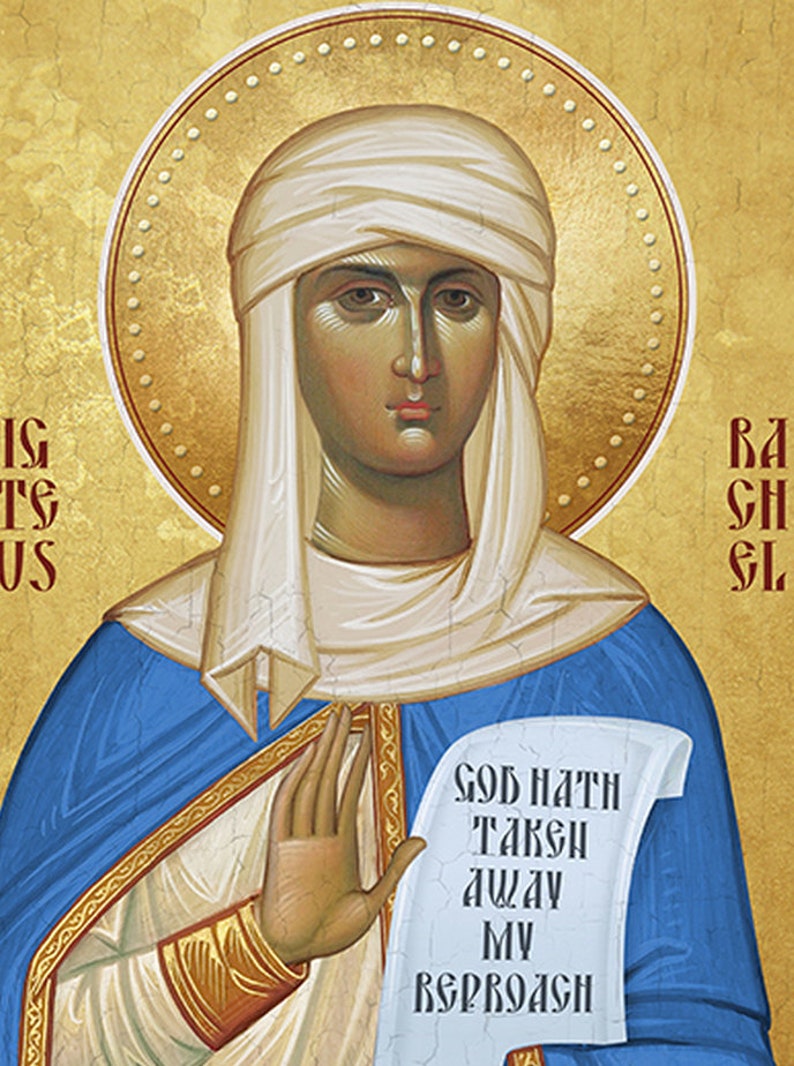 Saint Rachel Saint Artwork Orthodox Icon Christian Mom Etsy Saint Rachel Saint Artwork Orthodox Icon Christian Mom Etsy
