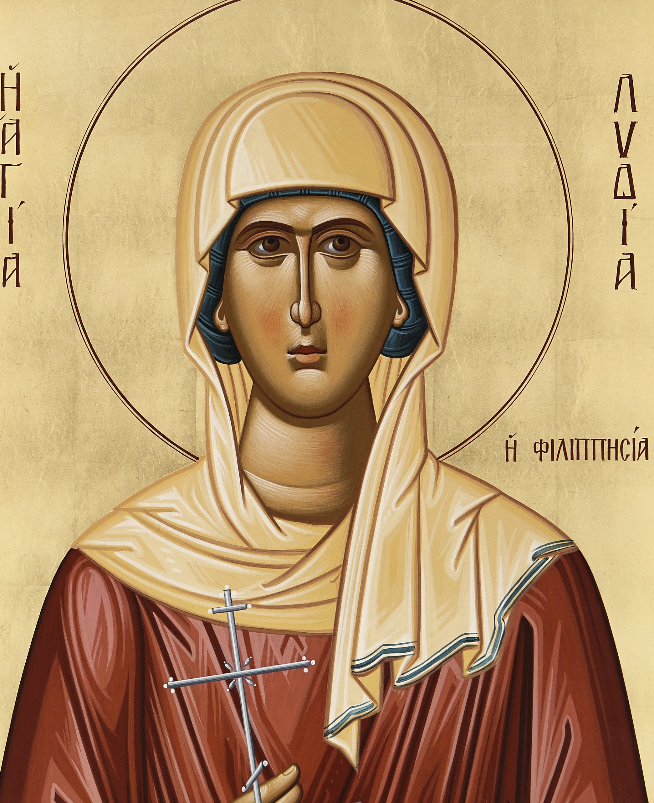 Saint Lydia of Thyatira Lydia Purpuraria Saint Lydia of Etsy UK