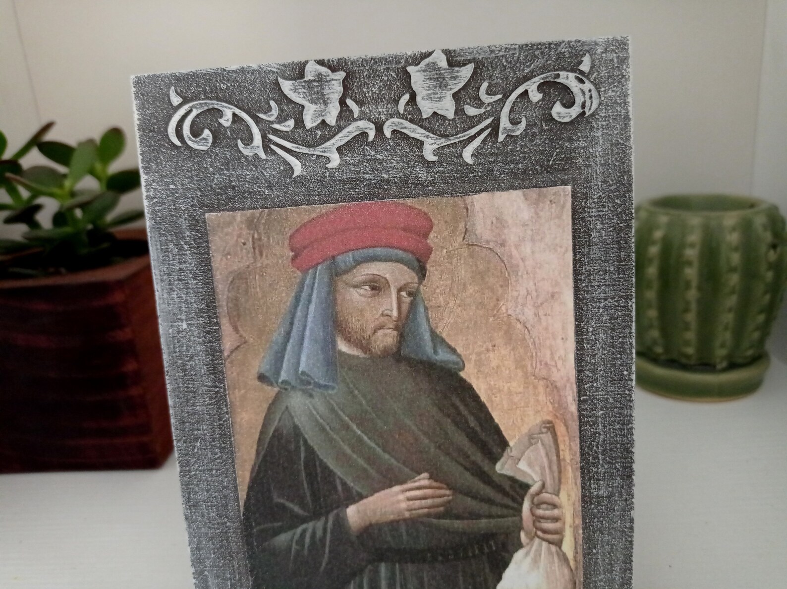Saint Homobonus Icon Sant'omobono Sankt Gutmann Patron Etsy