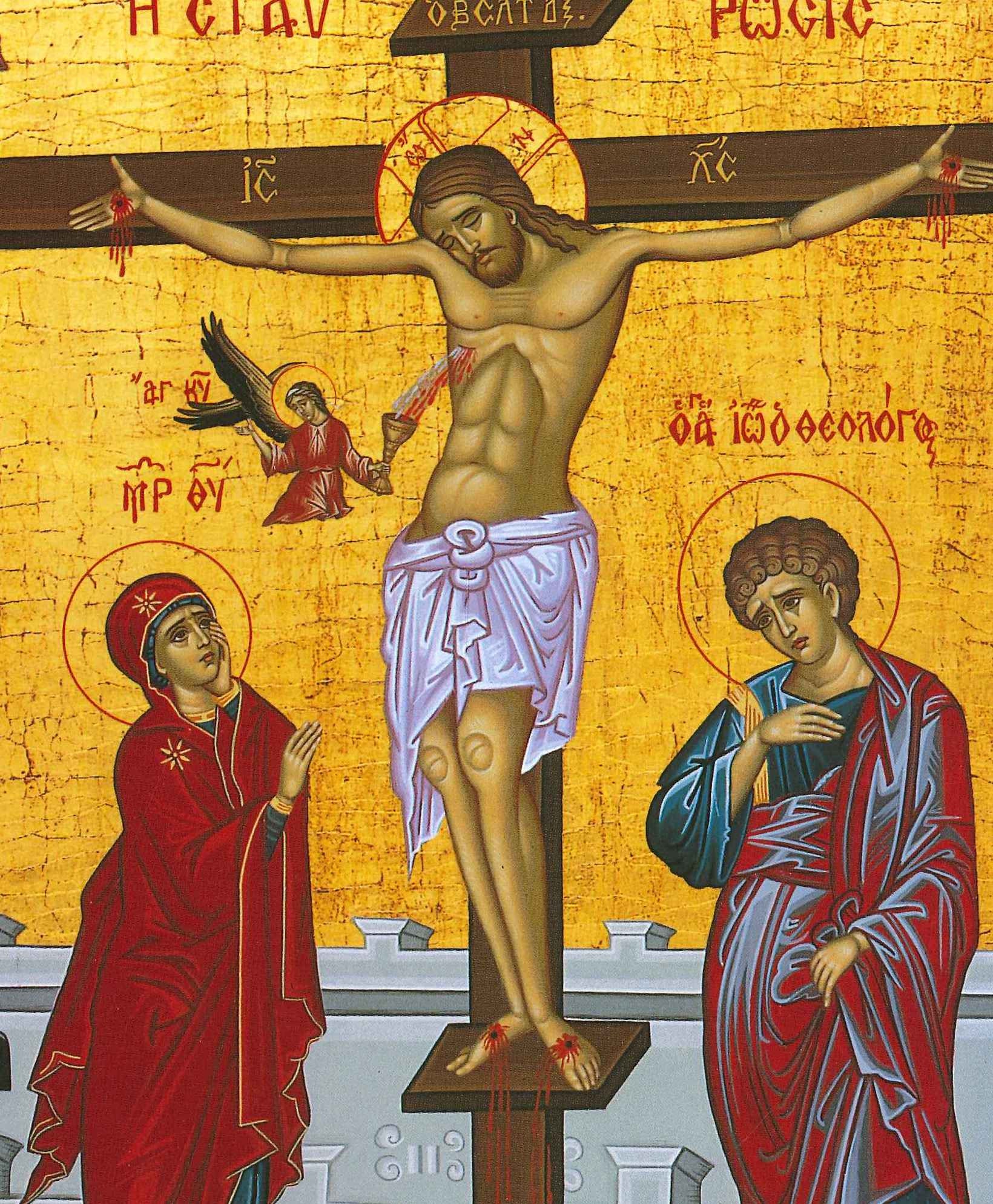 イエスキリストの磔刑　INRI 壁掛け 木彫りヨーロッパ産 No.7234 アールポピュレール 木彫キリスト磔刑像 19世紀