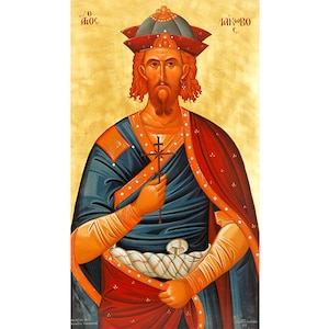 Saint James the Persian, St James Intercisus, Saint James the Mutilated, Orthodox Icon, Syriac Christian Saint, Greek Icons, Prayer Icons