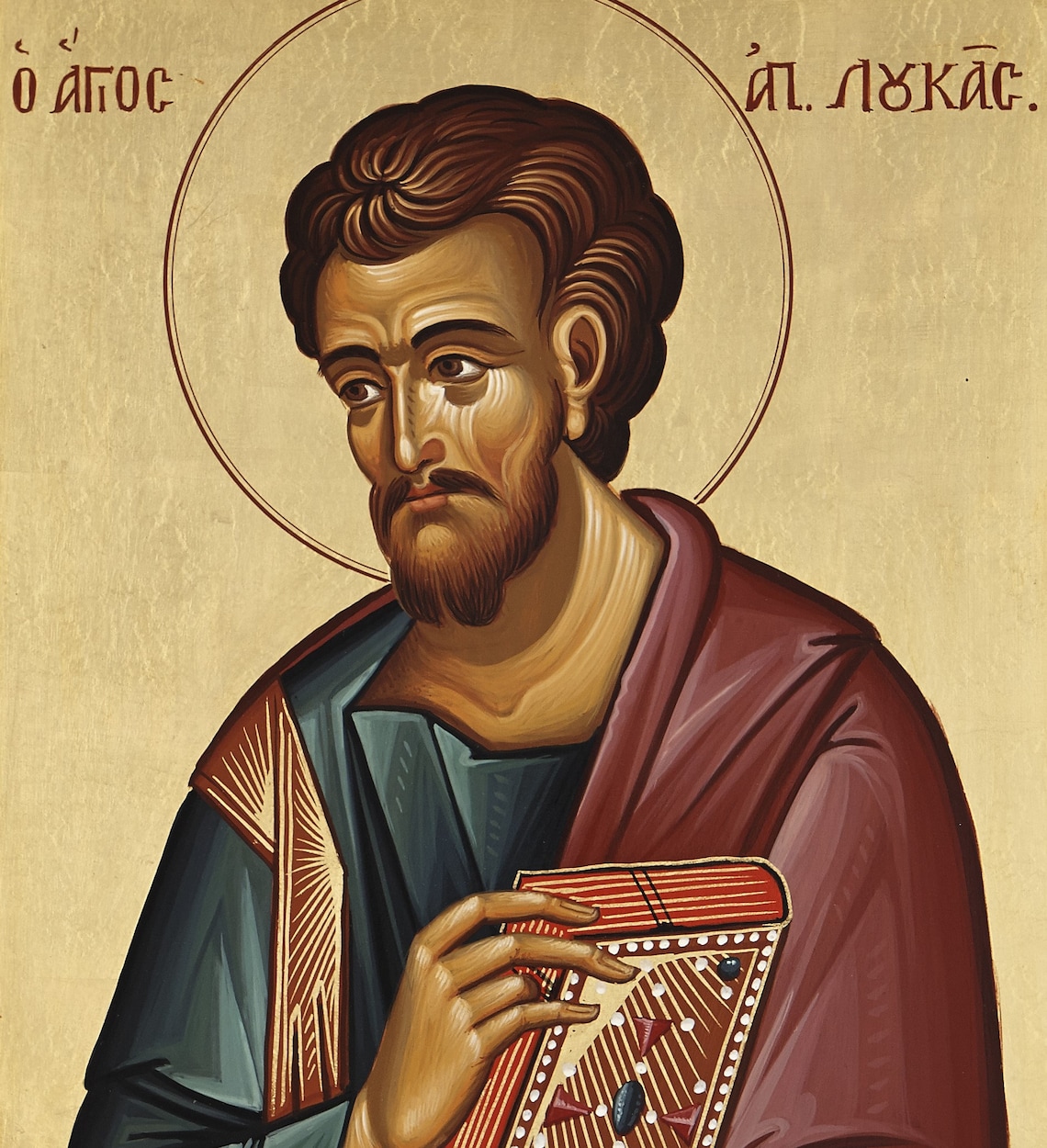 Four Evangelists Set of 4 Greek Orthodox Icons of Apostles Matthew ...