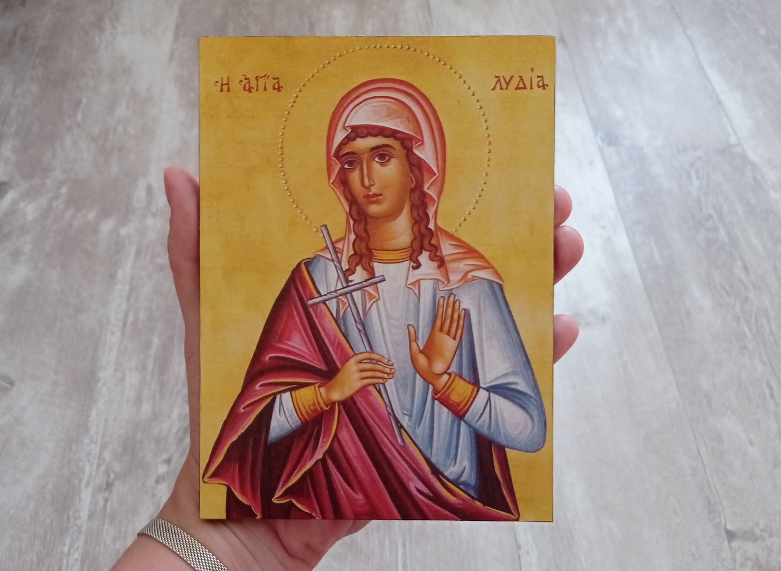 Saint Lydia of Thyatira Lydia Purpuraria Saint Lydia of Etsy