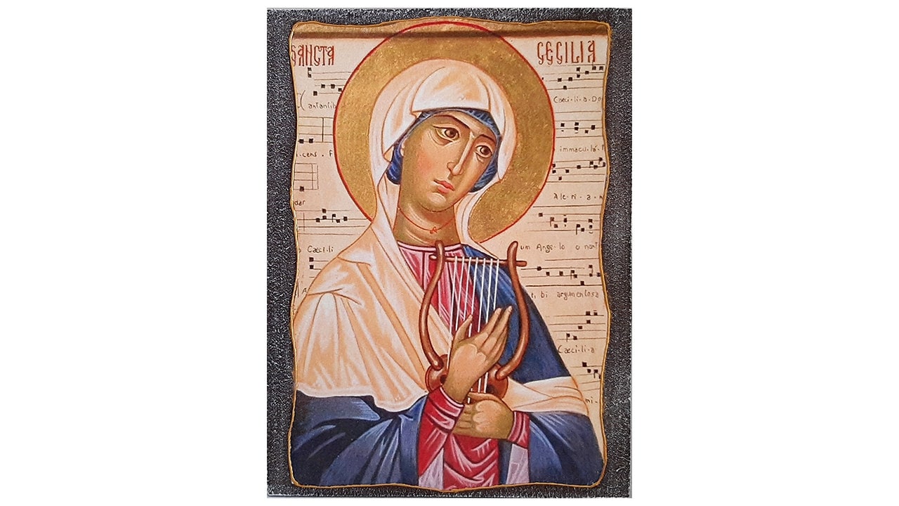 St Cecilia Icon