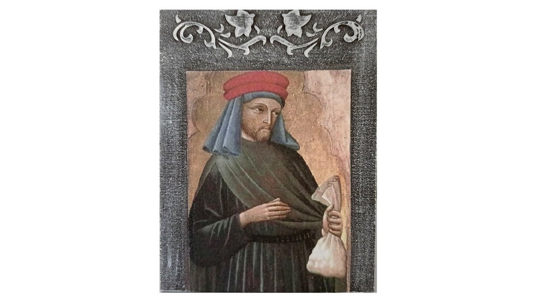Saint Homobonus Icon, Sant'omobono, Sankt Gutmann, Patron Saint of