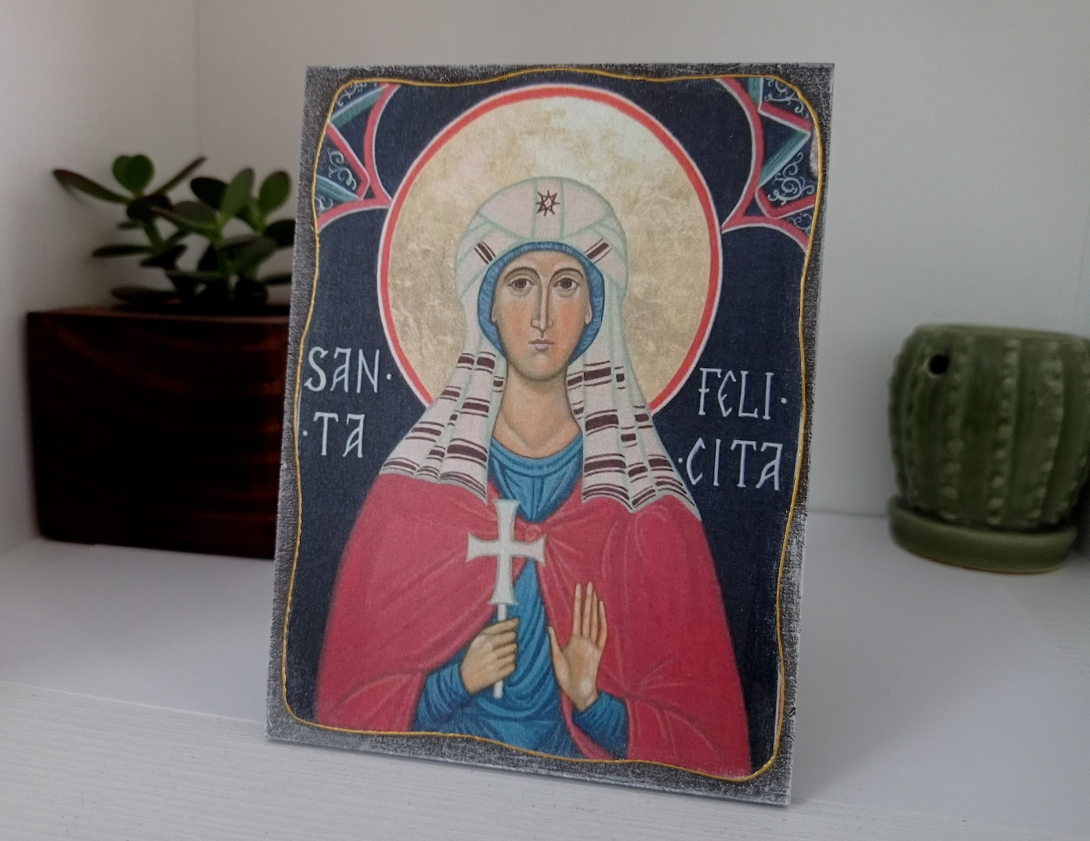 Saint Felicitas of Rome Saint Felicity Orthodox Icon St Etsy Australia