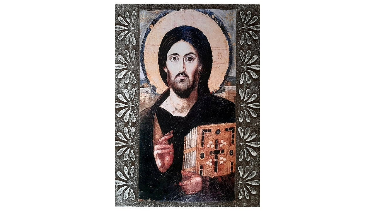 イエス・キリストのシナイ正教会のイコン、シナイ修道院の全能者への