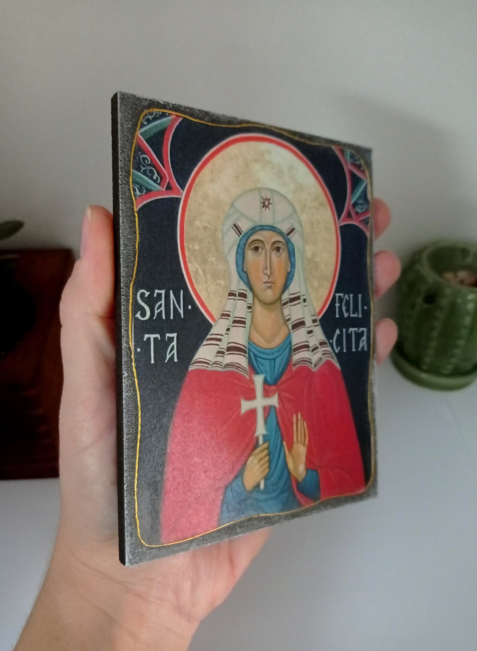 Saint Felicitas of Rome Saint Felicity Orthodox Icon St Etsy Australia