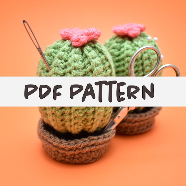 Succulent Pincushion PDF Pattern