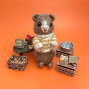 Biscuit de gebreide hamster