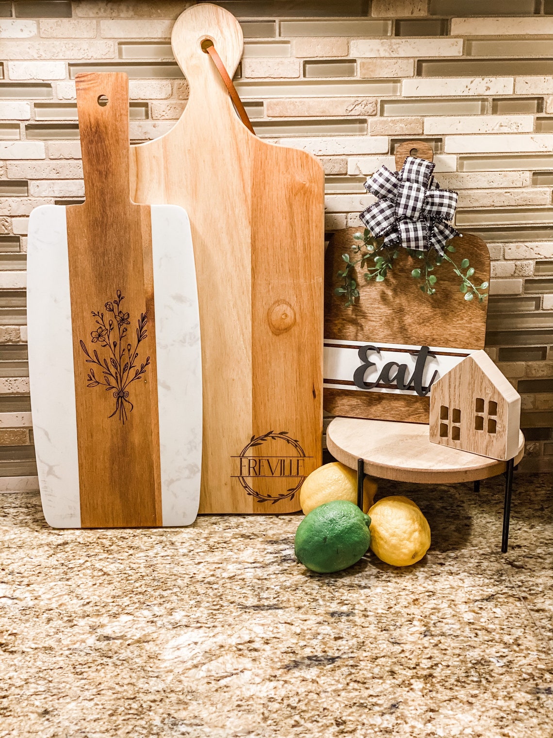 Faux Eat Cutting Board Farmhouse Cutting Board Faux Cutting Etsy