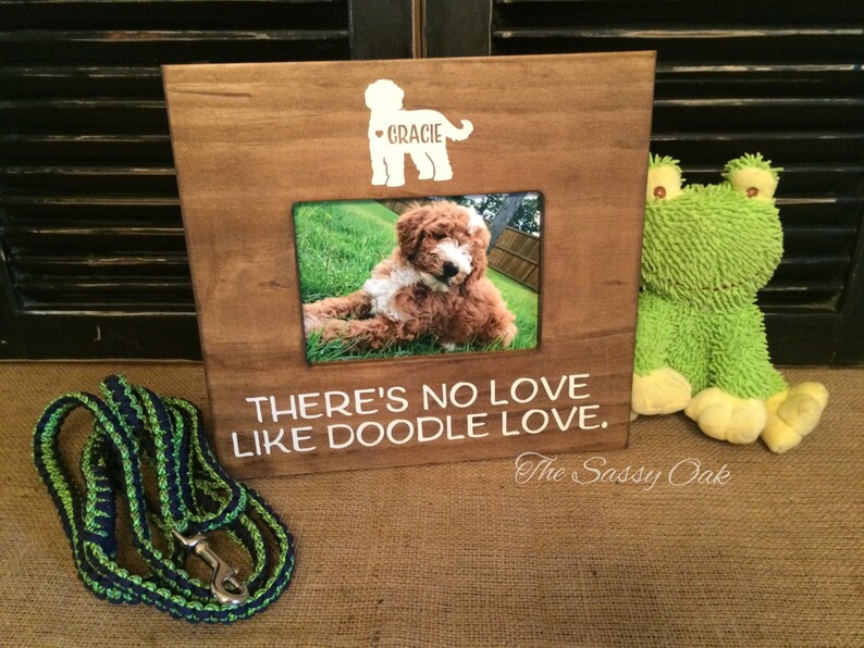 Goldendoodle Picture Frame Image 0