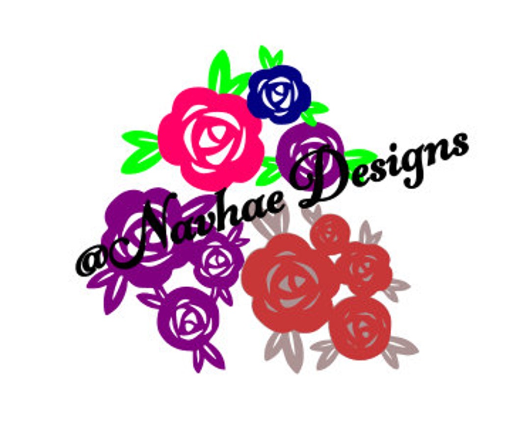 Flowe Cutable Cuttable Flower SVG - Etsy