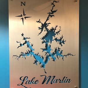 Lake Martin Custom Map