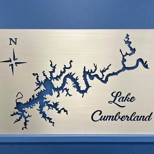 Lake Cumberland Custom Map