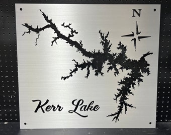Kerr Lake Custom Map