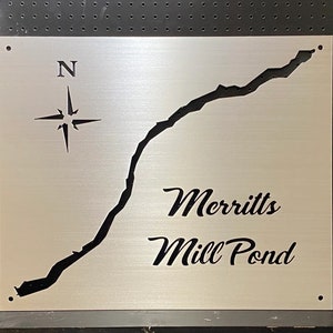Merrits Mill Pond Anpassad karta