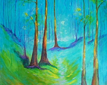 Art Print Forest Trees Nature ~ Fine Art Print